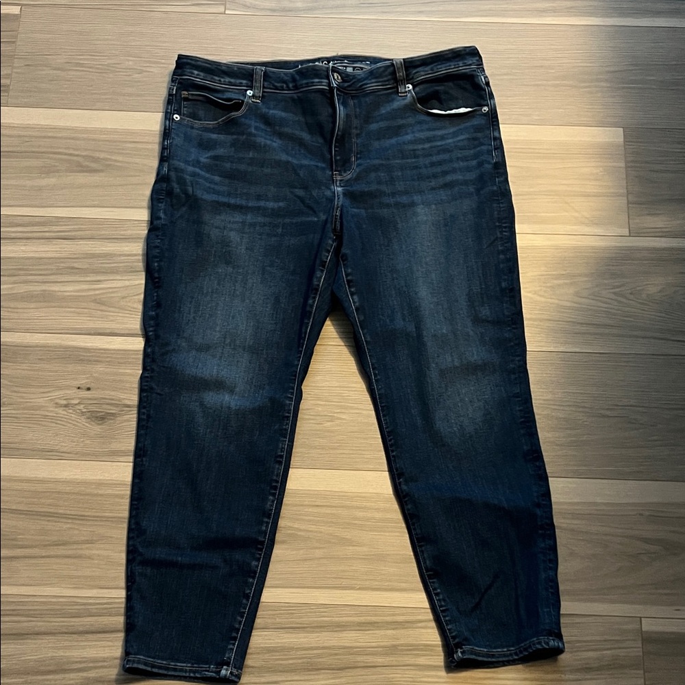 American Eagle Outfitters Dark Blue Skinny Jeans